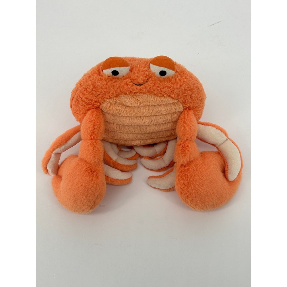 Jellycat Pinchsnap Crab CR2CRB Orange Plush Stuffed Animal Collectible Marine